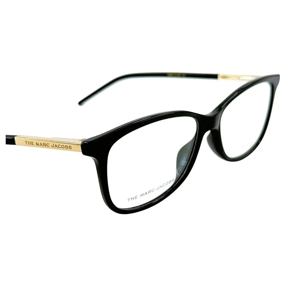 Marc Jacobs Marc 513  Womens Plastic Eyeglass Frame 807 Black 53-15 Spring Hinge